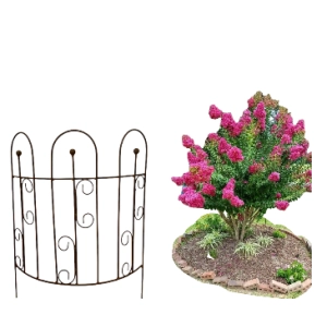 Zestaw 10x STYLOWY PŁOTEK Podpora OBRZEŻE ZAOKRĄGLONE EDO TWOJEGO OGRODU szerokość 50cm wysokość 65cm